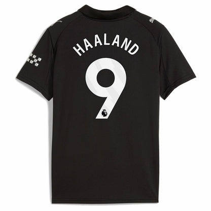 Erling Haaland Manchester City Youth 2025/26 Away Replica Player Jersey - Black | Puma discount