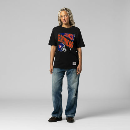 Denver Broncos Women's Team Dynamic Boyfriend T-Shirt - Black outlet