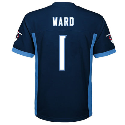 Cameron Ward Tennessee Titans Youth Replica Player Jersey - Navy online