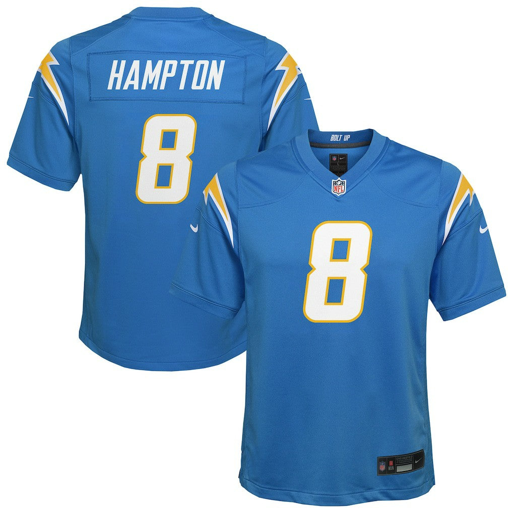 Omarion Hampton Los Angeles Chargers Youth Team Game Jersey - Powder Blue | Nike cheap