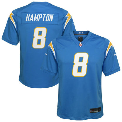 Omarion Hampton Los Angeles Chargers Youth Team Game Jersey - Powder Blue | Nike cheap