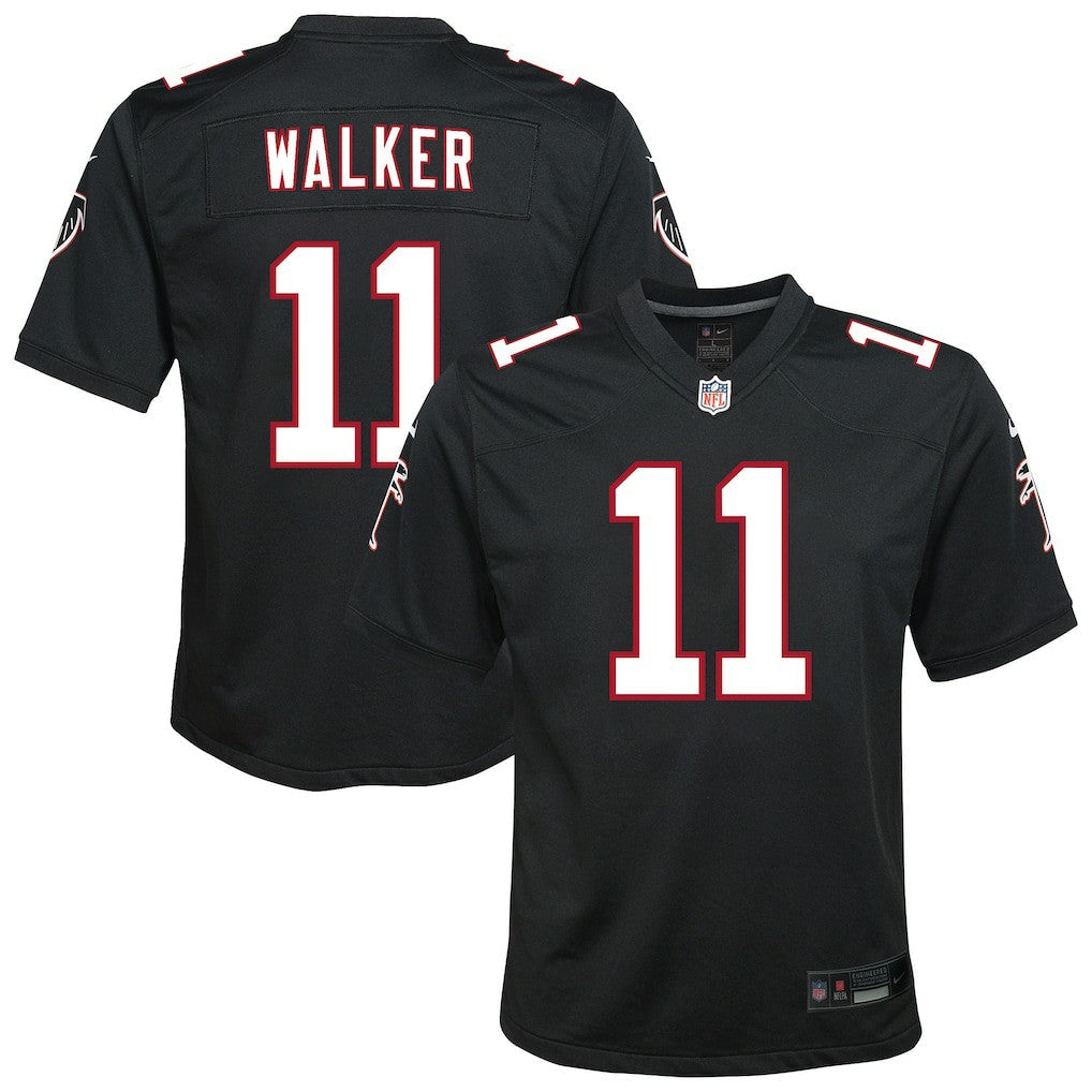 Jalon Walker Atlanta Falcons Youth Alternate Game Jersey - Black | Nike discount