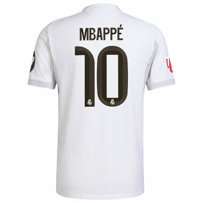 Kylian Mbappé Real Madrid 2025/26 Home Player Jersey - White | Adidas outlet