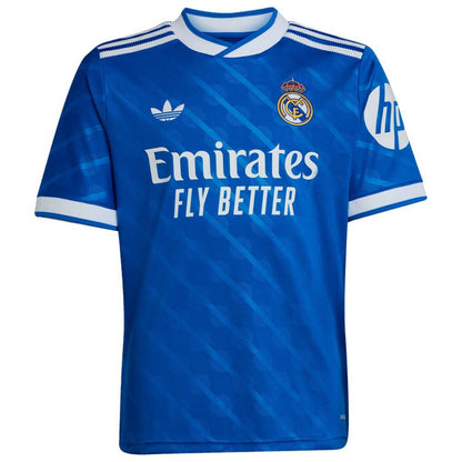 Kylian Mbappé Real Madrid Youth 2025/26 Third Replica Player Jersey - Blue | Adidas outlet