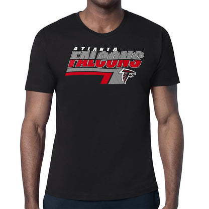 Atlanta Falcons Starter Logo Push Graphic T-Shirt - Black for sale