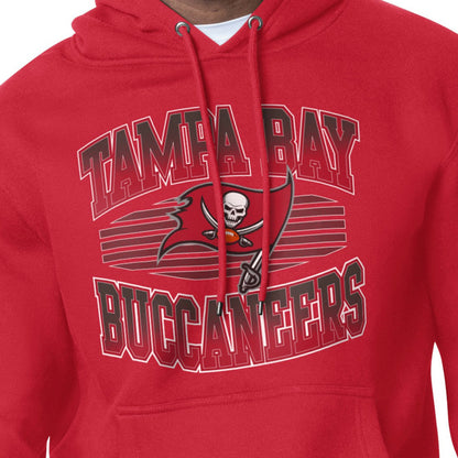 Tampa Bay Buccaneers Starter Team Grit Graphic Hoodie - Red on sale