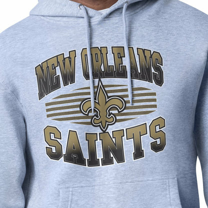 New Orleans Saints Starter Team Grit Graphic Hoodie - Heather Gray cheap