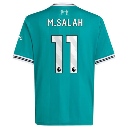 Mohamed Salah Liverpool Youth 2025/26 Third Replica Player Jersey - Green | Adidas on sale