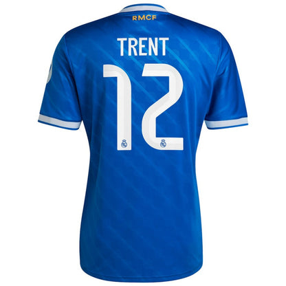 Trent Alexander-Arnold Real Madrid 2025/26 Third Replica Player Jersey - Blue | Adidas cheap