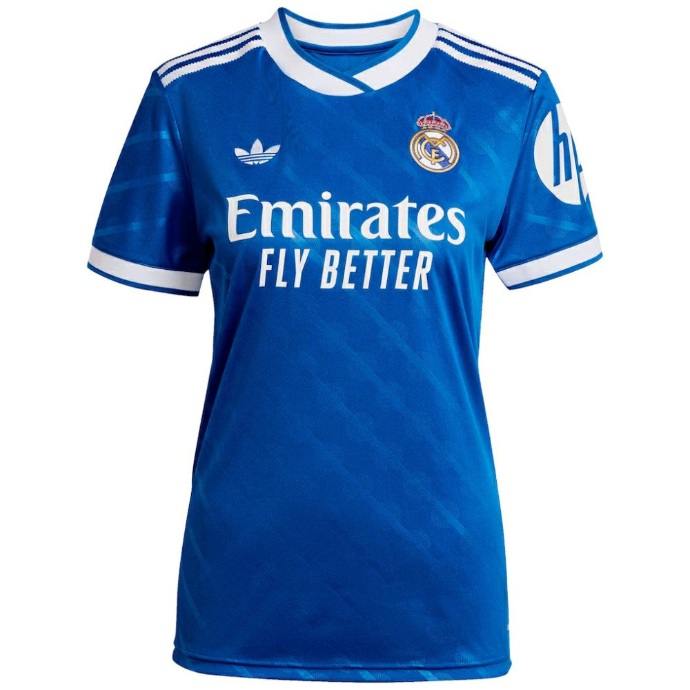 Vinicius Junior Real Madrid Women's 2025/26 Third Replica Player Jersey - Blue | Adidas shop
