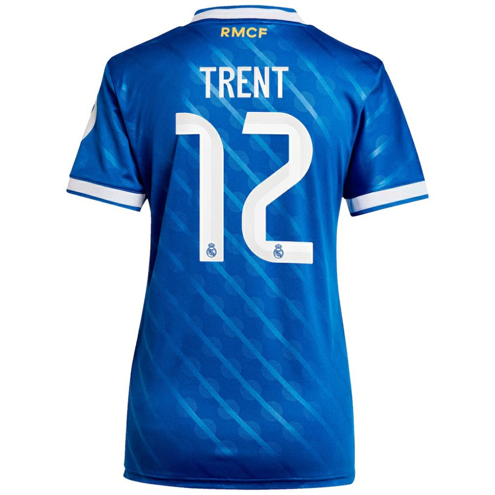 Trent Alexander-Arnold Real Madrid Women's 2025/26 Third Replica Player Jersey - Blue | Adidas sale