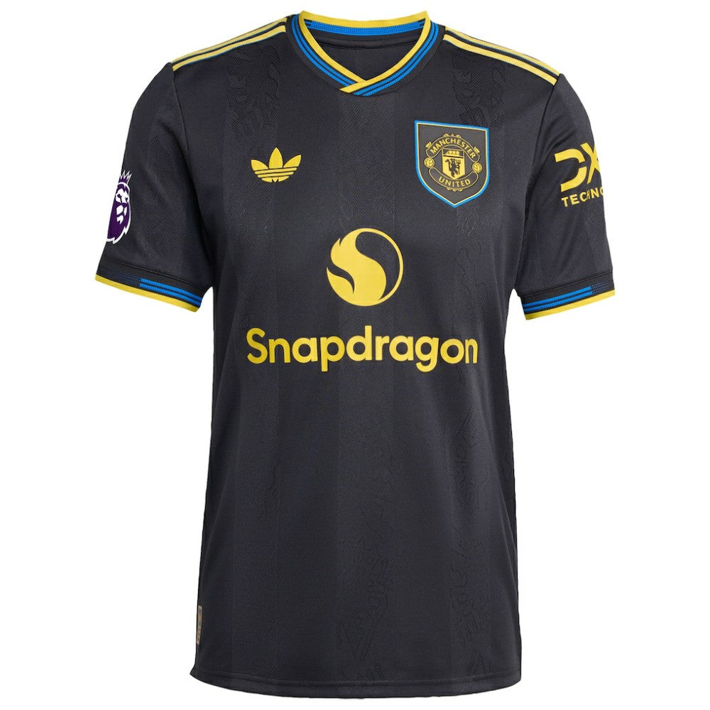 Mason Mount Manchester United 2025/26 Third Player Jersey - Black | Adidas on sale