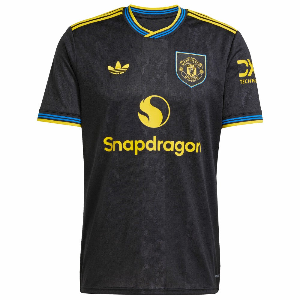 Mason Mount Manchester United 2025/26 Third Replica Player Jersey - Black | Adidas outlet