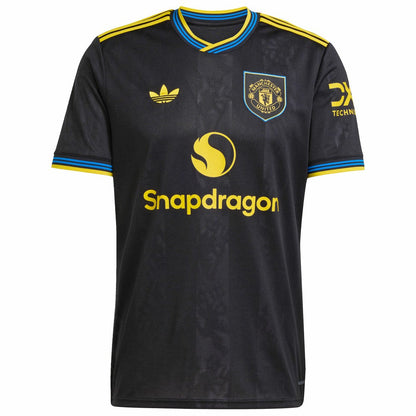 Mason Mount Manchester United 2025/26 Third Replica Player Jersey - Black | Adidas outlet