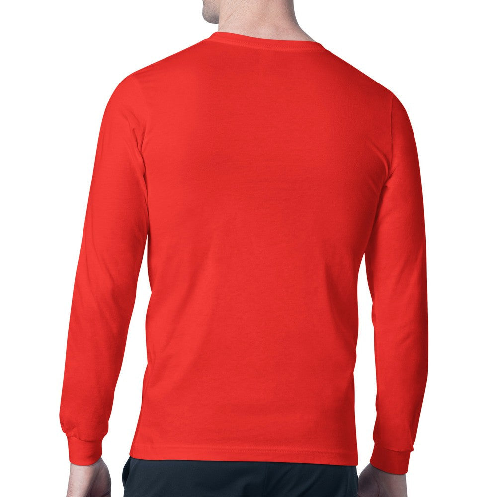 Los Angeles Angels Starter Team Track Graphic Long Sleeve T-Shirt - Red