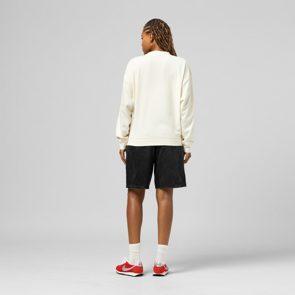 Kansas City Chiefs Women's Tonal Arch Sweatshirt - Cream outlet