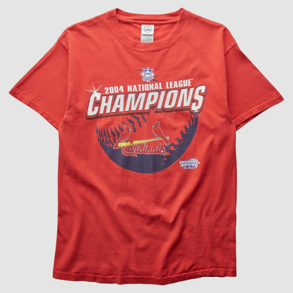 St. Louis Cardinals 2004 T-Shirt - Red Vintage