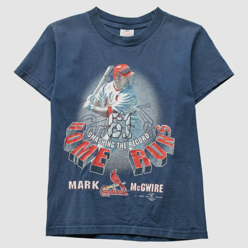 St. Louis Cardinals 1998 T-Shirt - Blue Vintage