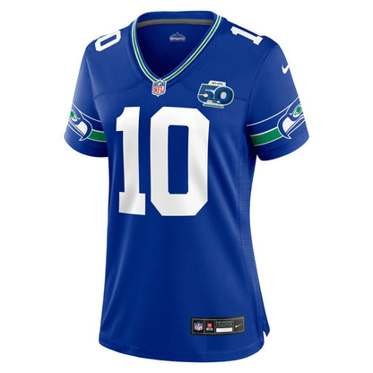 Cooper Kupp Seattle Seahawks Women's Alternate 50th Season Game Jersey - Royal | Nike outlet