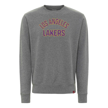 Los Angeles Lakers Sportiqe Unisex Genuine Issue Collection Biltmore Sweatshirt - Gray for sale