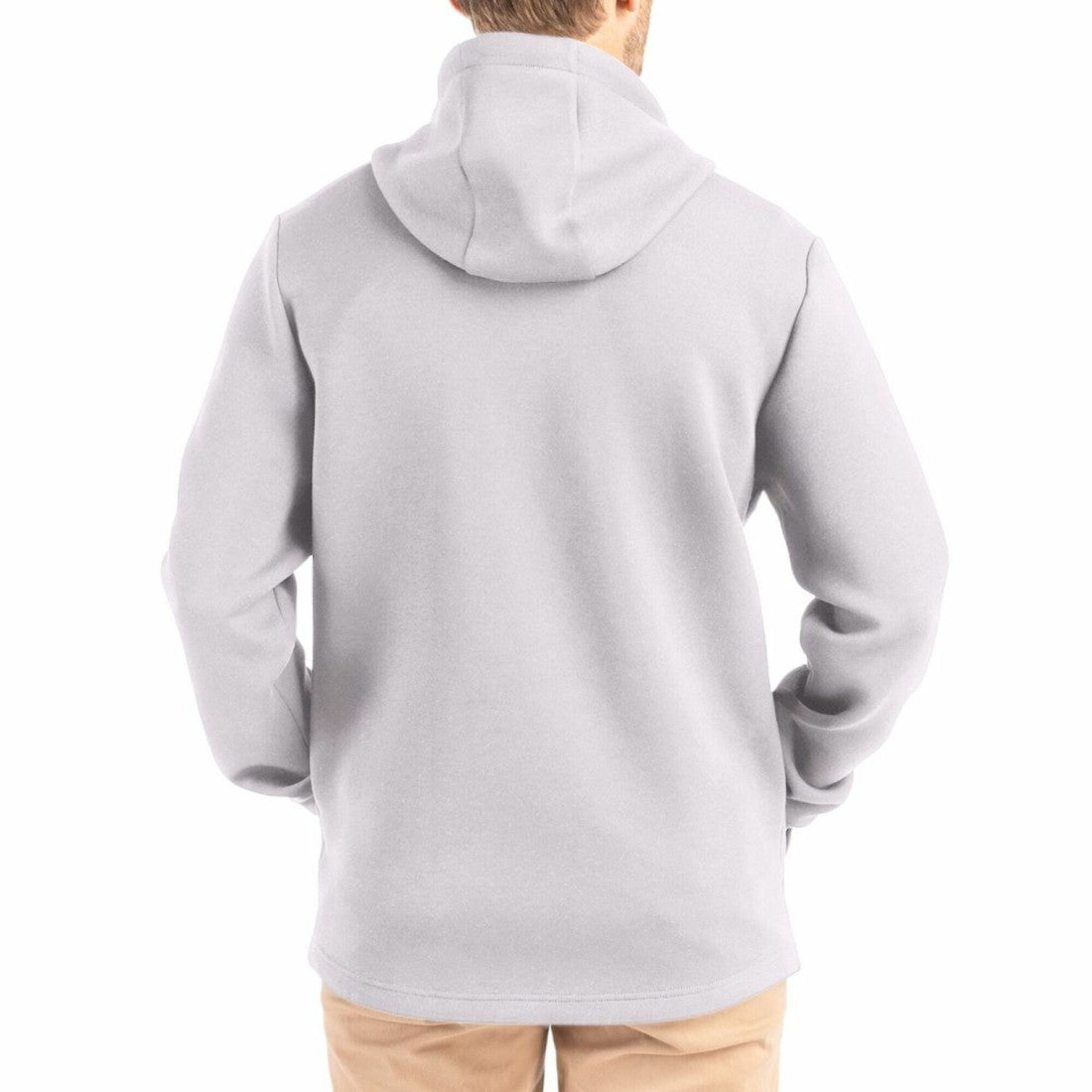 Tampa Bay Buccaneers Cutter & Buck Roam Epic Comfort Recycled Full-Zip Hoodie Jacket - Gray outlet