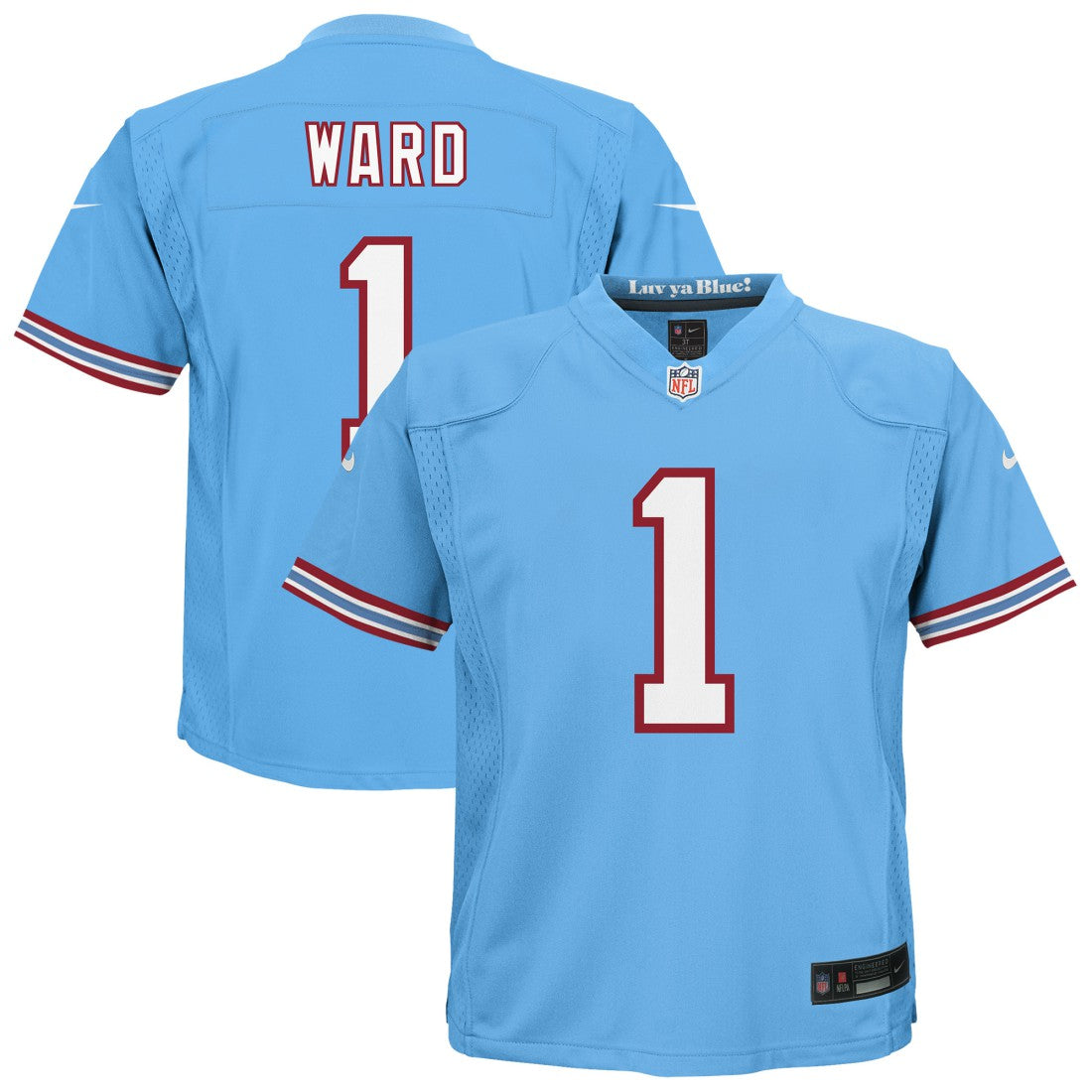 Cameron Ward Tennessee Titans Preschool Alternate 2 Player Game Jersey - Light Blue | Nike sale