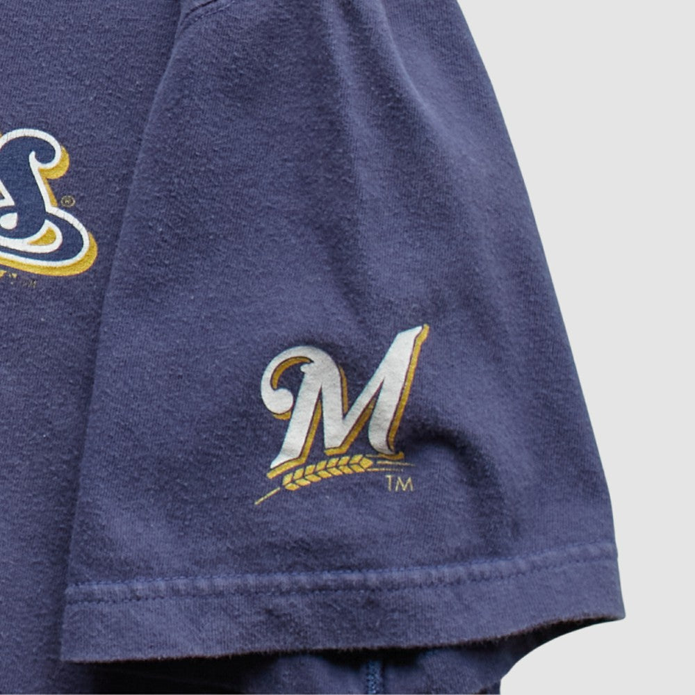 Milwaukee Brewers 2004 T-Shirt - Navy Vintage | Nike