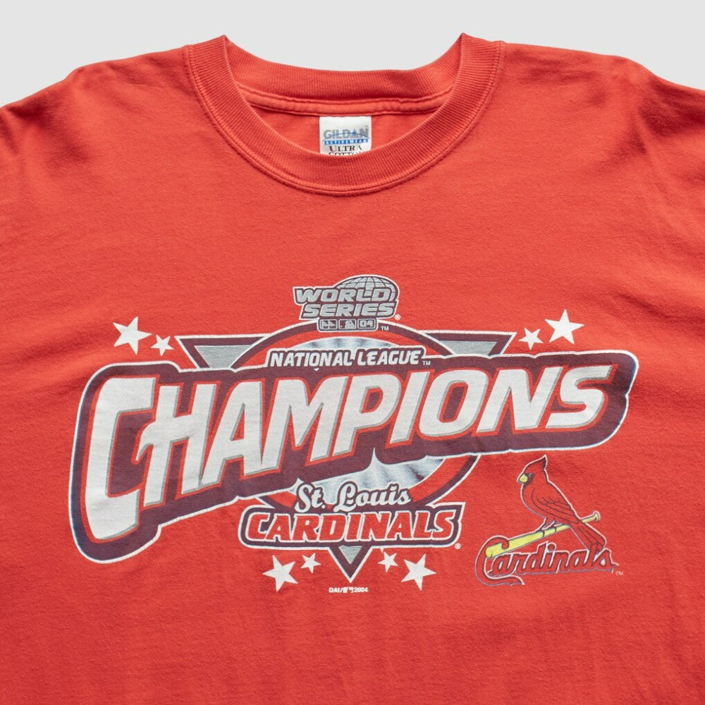 St. Louis Cardinals 2004 T-Shirt - Red Vintage