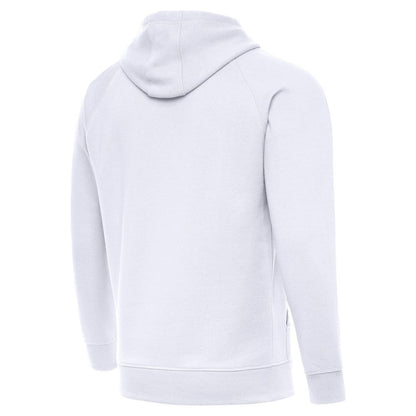 France National Team Antigua Takeover Pullover Hoodie - White online