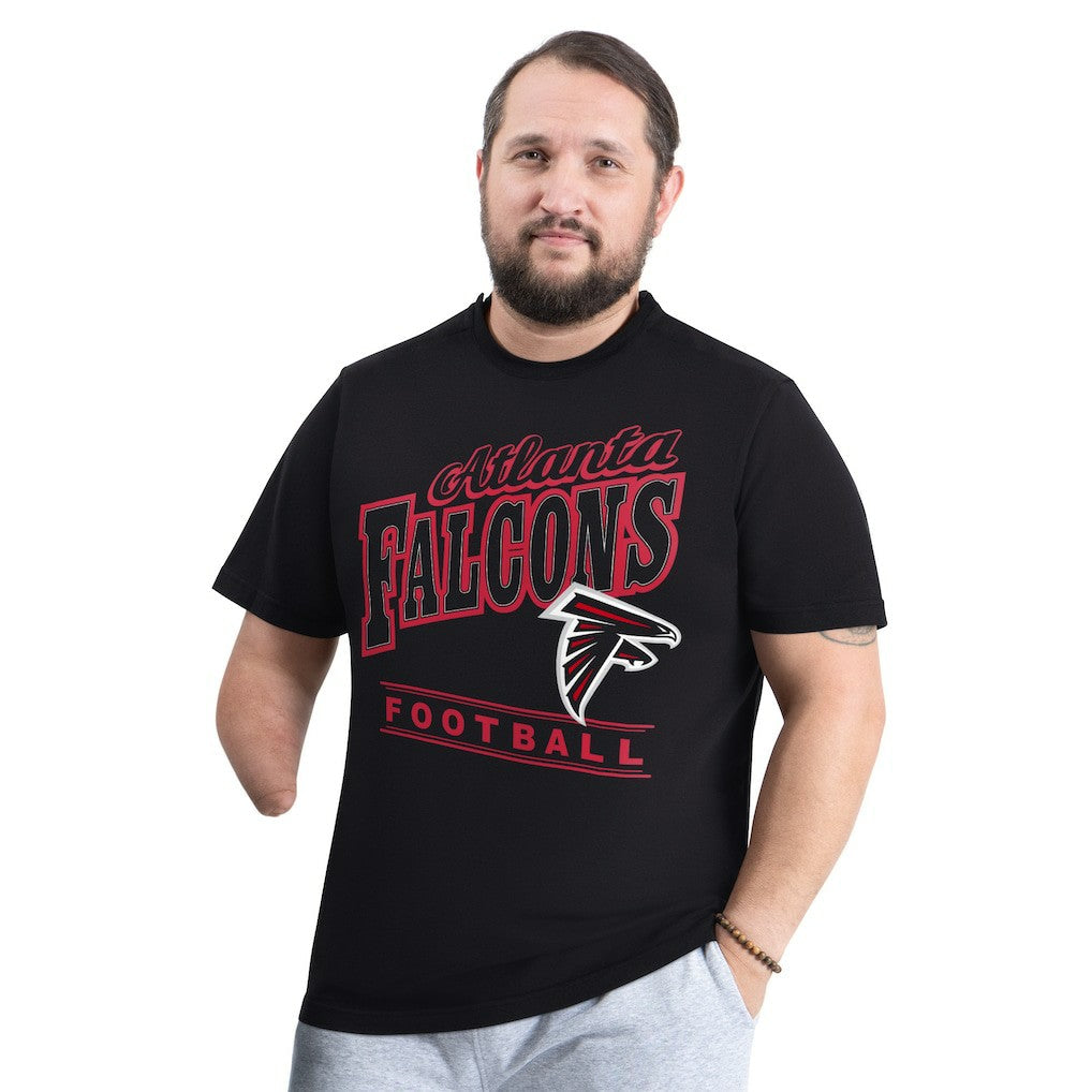 Atlanta Falcons G-III Sports by Carl Banks Adaptive Headliner Graphic T-Shirt - Black online