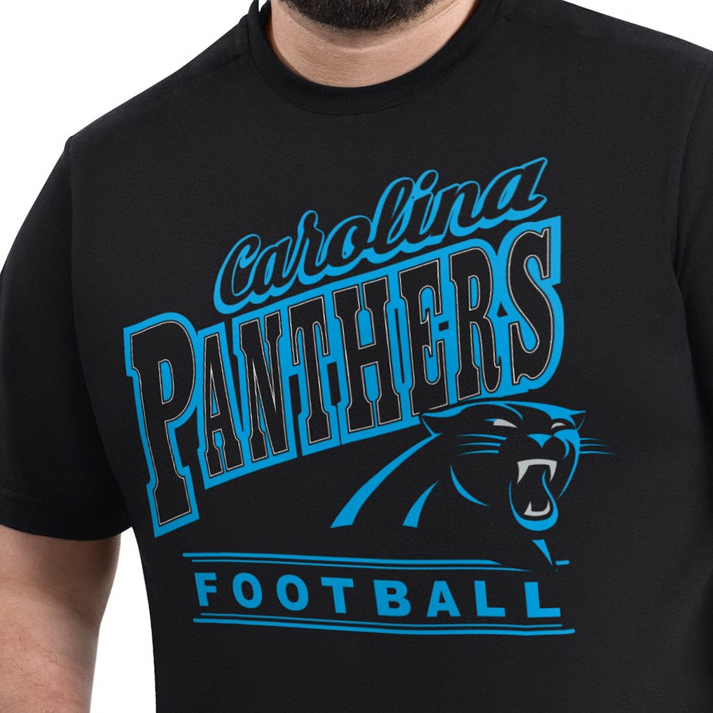 Carolina Panthers G-III Sports by Carl Banks Adaptive Headliner Graphic T-Shirt - Black outlet