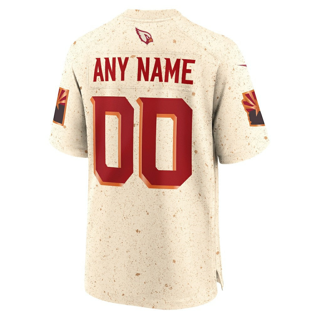 Arizona Cardinals 2025 Rivalries Collection Custom Game Jersey - Natural | Nike online