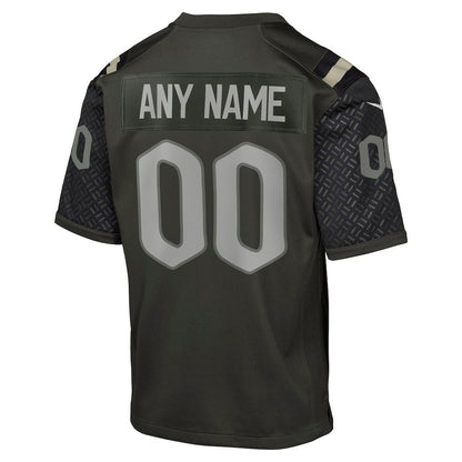 New York Jets Youth 2025 Rivalries Collection Custom Game Jersey - Gotham Green | Nike sale