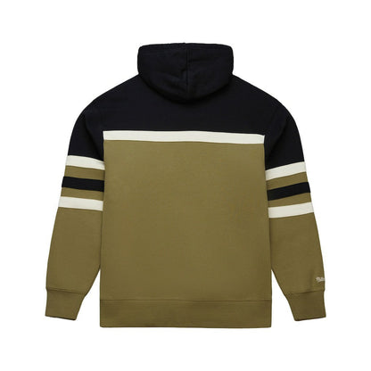 San Francisco 49ers Vintage Logo Head Coach Hoodie - Olive online