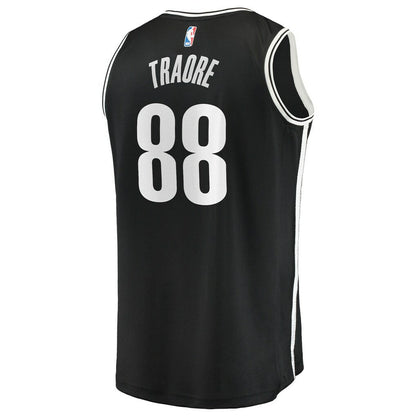 Nolan Traoré Brooklyn Nets Fast Break Replica Jersey - Black - Icon Edition | Fanatics for sale