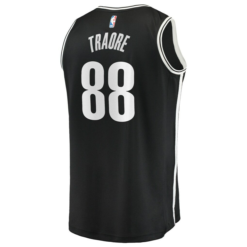 Nolan Traoré Brooklyn Nets Youth Fast Break Replica Jersey - Black - Icon Edition | Fanatics for sale