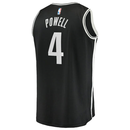 Drake Powell Brooklyn Nets Fast Break Replica Jersey - Black - Icon Edition | Fanatics sale