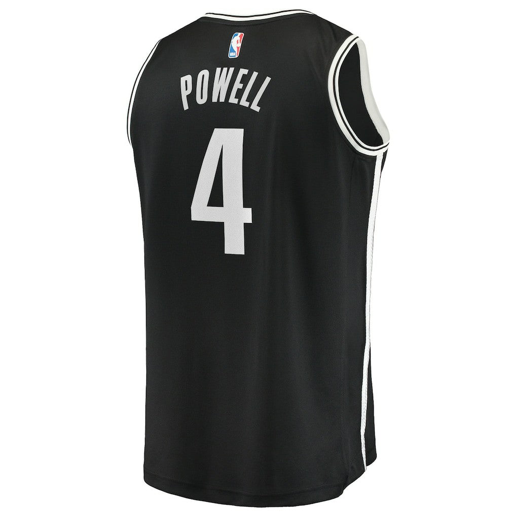 Drake Powell Brooklyn Nets Youth Fast Break Replica Jersey - Black - Icon Edition | Fanatics cheap