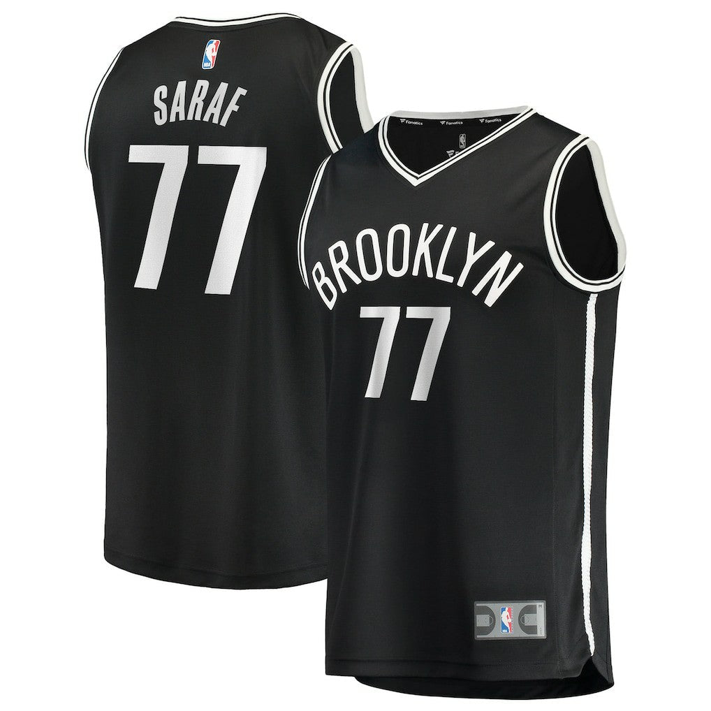 Ben Saraf Brooklyn Nets Youth Fast Break Replica Jersey - Black - Icon Edition | Fanatics online