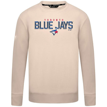 Toronto Blue Jays Levelwear Mandate Carve Tri-Blend Sweatshirt - Khaki