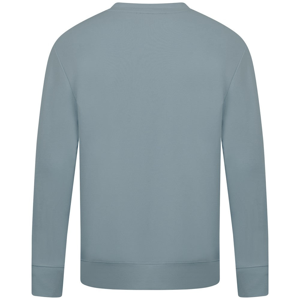 New York Mets Levelwear Mandate Carve Tri-Blend Sweatshirt - Gray