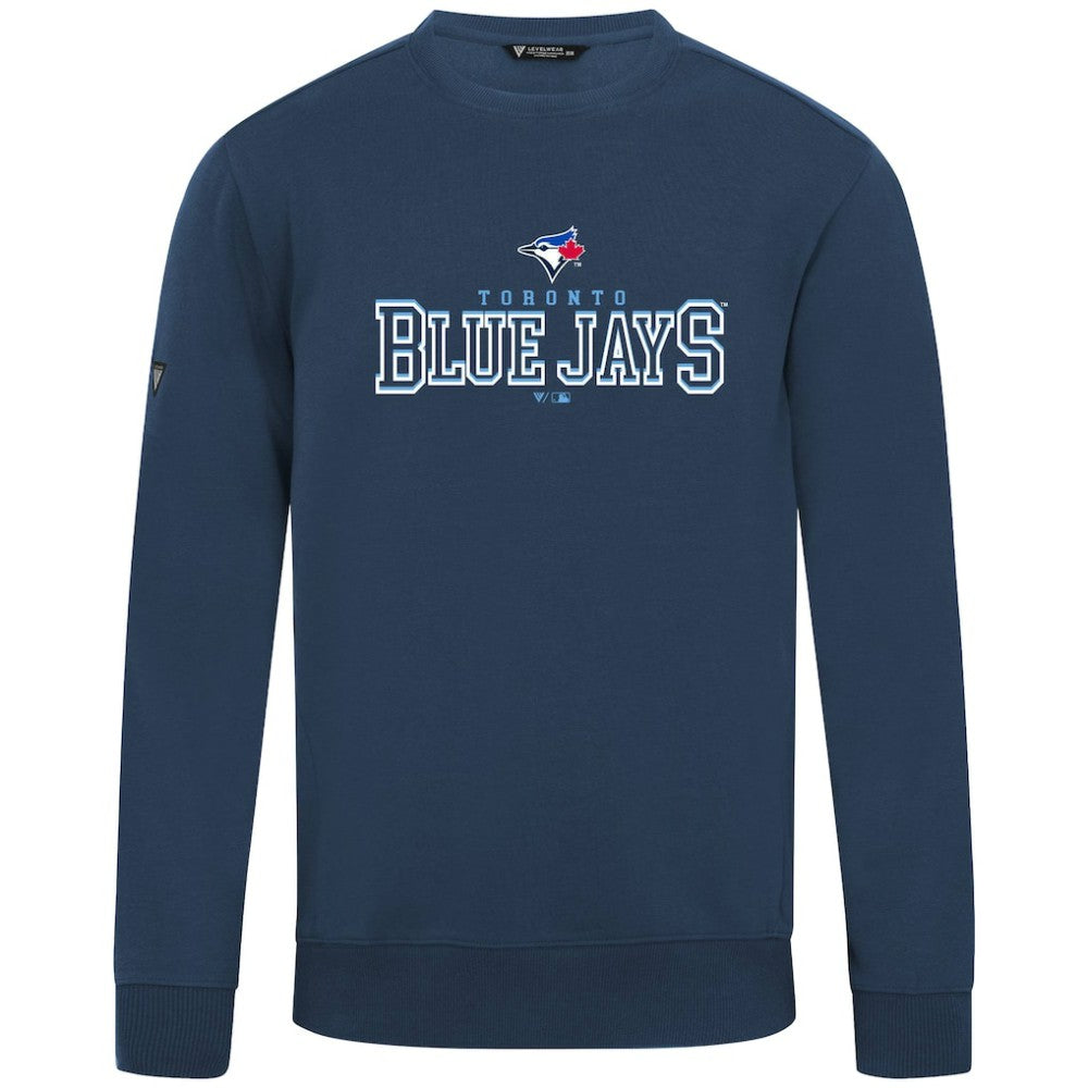 Toronto Blue Jays Levelwear Zane Journey Sweatshirt - Navy