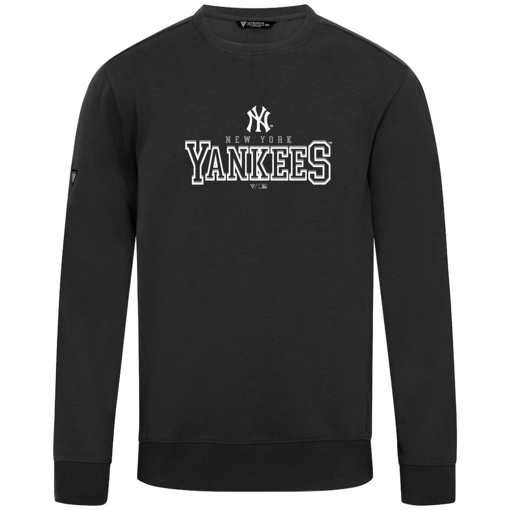 New York Yankees Levelwear Zane Journey Sweatshirt - Black