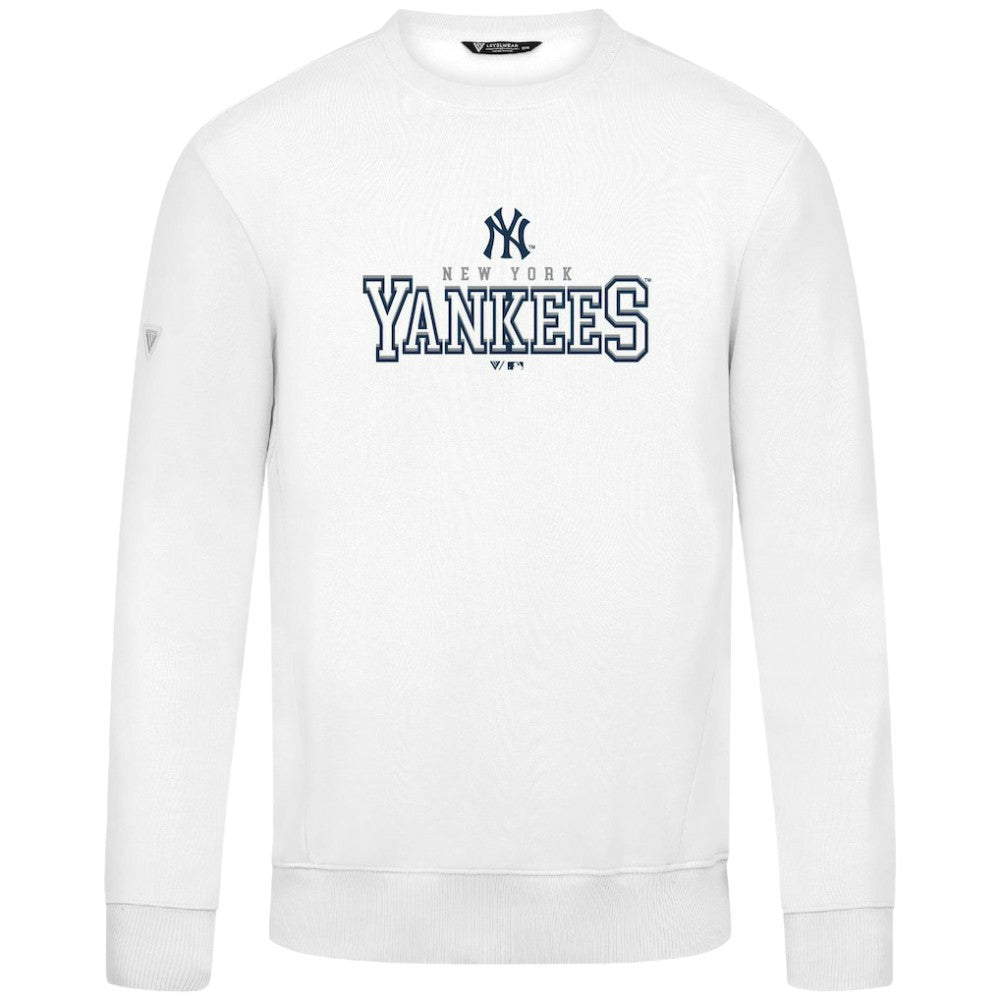 New York Yankees Levelwear Zane Journey Sweatshirt - White
