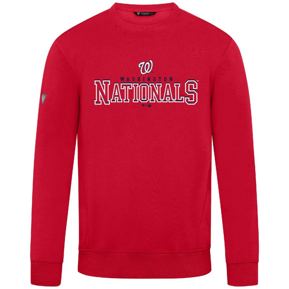 Washington Nationals Levelwear Zane Journey Sweatshirt - Red