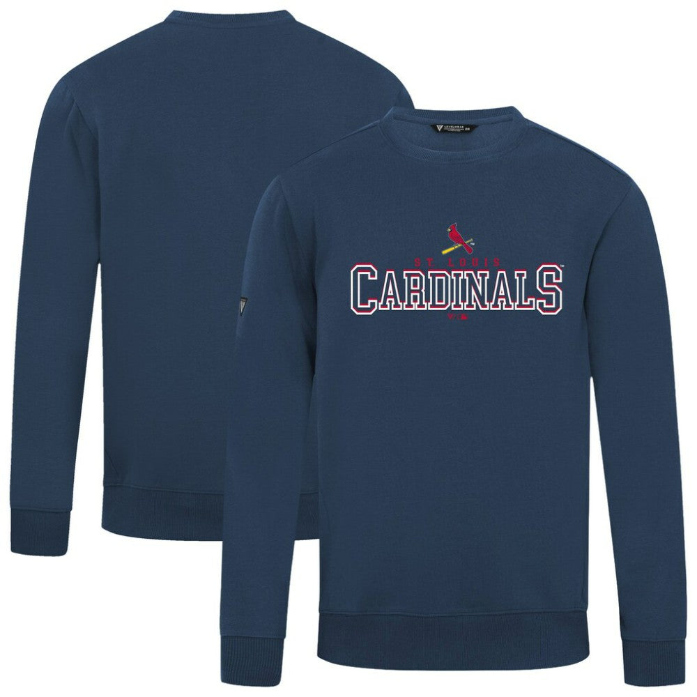 St. Louis Cardinals Levelwear Zane Journey Sweatshirt - Navy