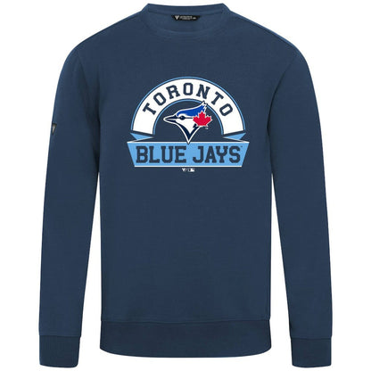 Toronto Blue Jays Levelwear Zane Banner Arch Sweatshirt - Navy