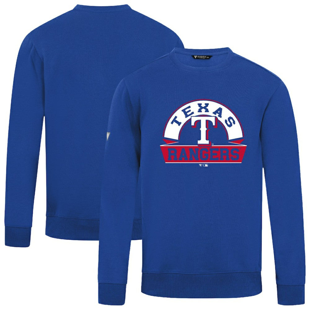 Texas Rangers Levelwear Zane Banner Arch Sweatshirt - Royal