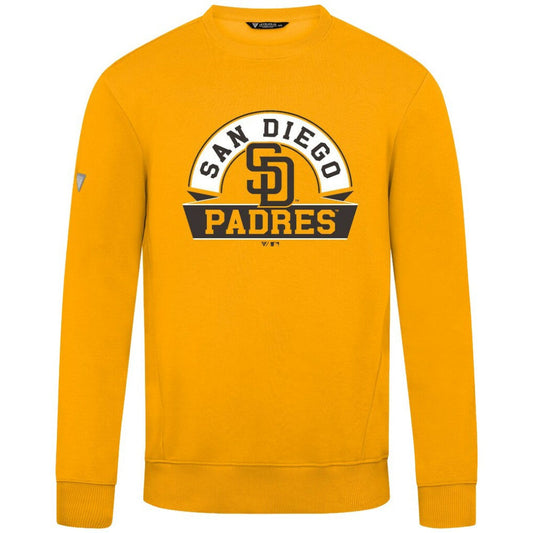 San Diego Padres Levelwear Zane Banner Arch Sweatshirt - Gold