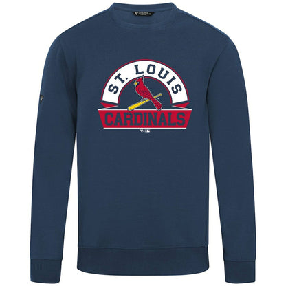St. Louis Cardinals Levelwear Zane Banner Arch Sweatshirt - Navy